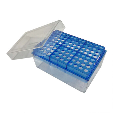 رک نوک سمپلر آبی 1000 لاندا برند Polycarbonate مدل 96 خانه